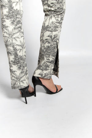 Pantalón Fernanda Toile de Jouy