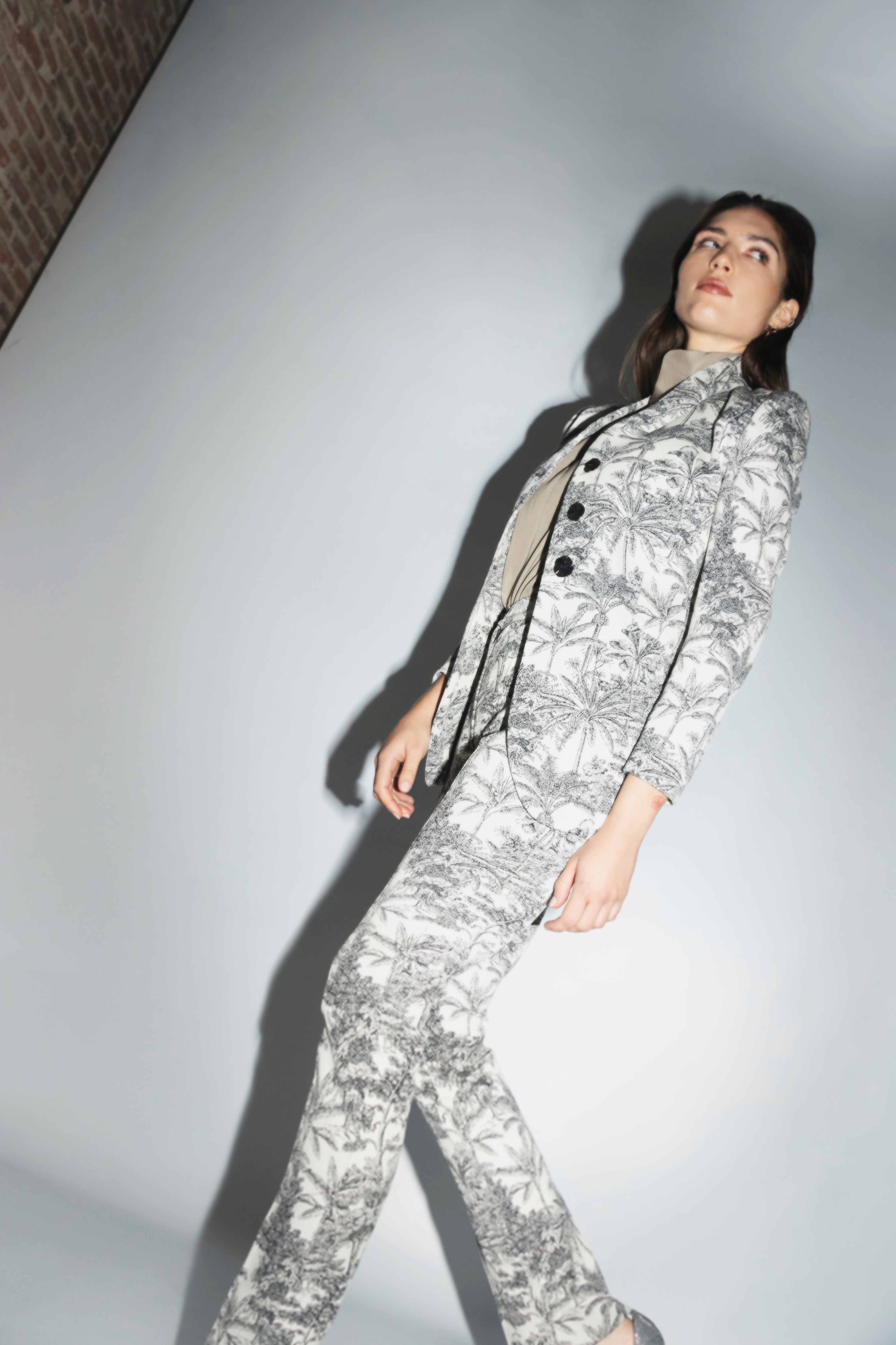 Blazer Eugenia Toile de Jouy
