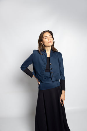 Chaqueta Carmen Marino-Negro