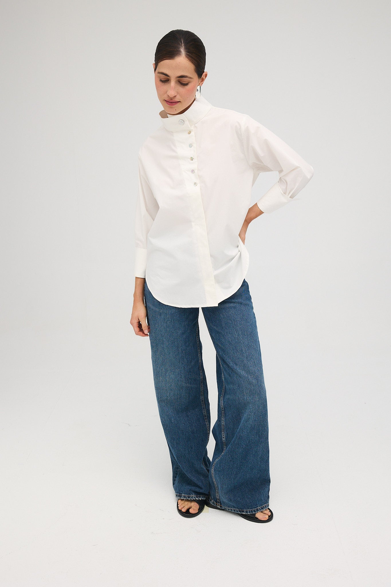 Camisa Antonia blanco-