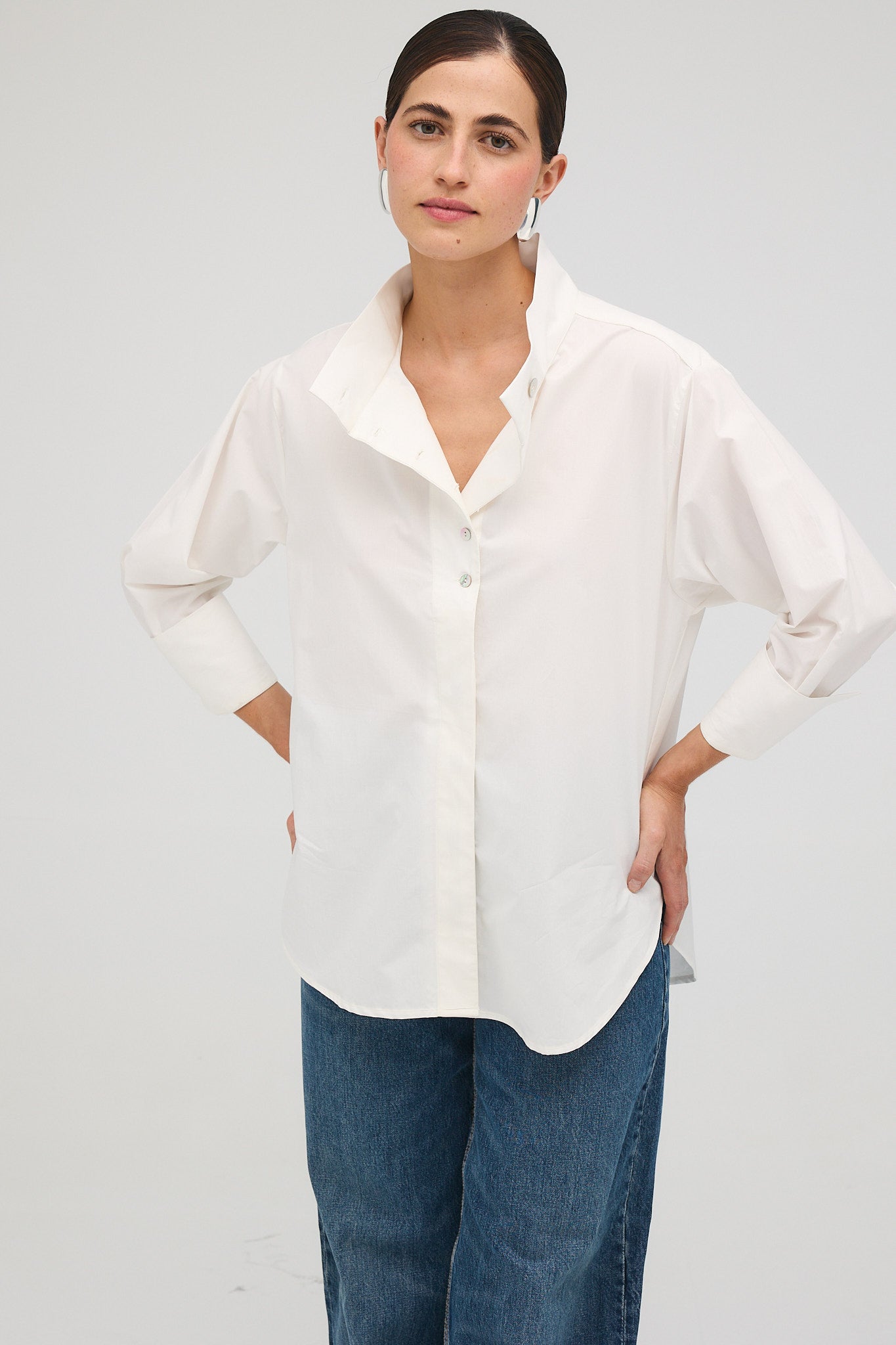 Camisa Antonia blanco-