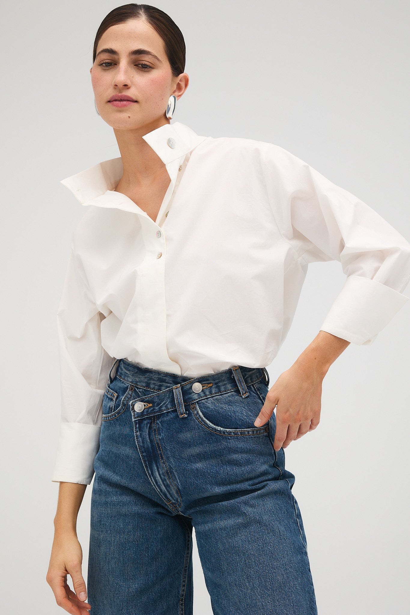 Camisa Antonia blanco-
