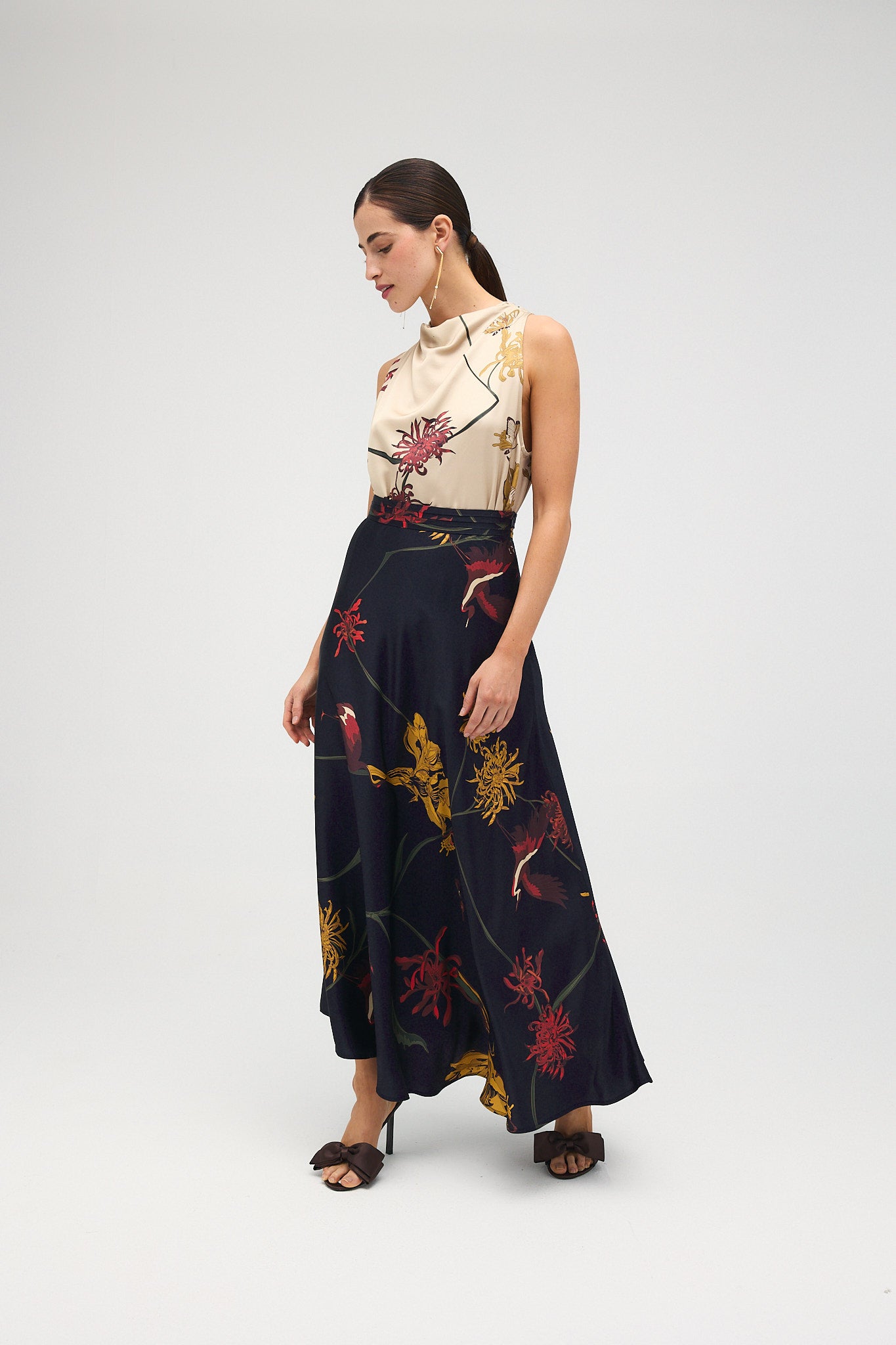 Falda Ali Flora Marino