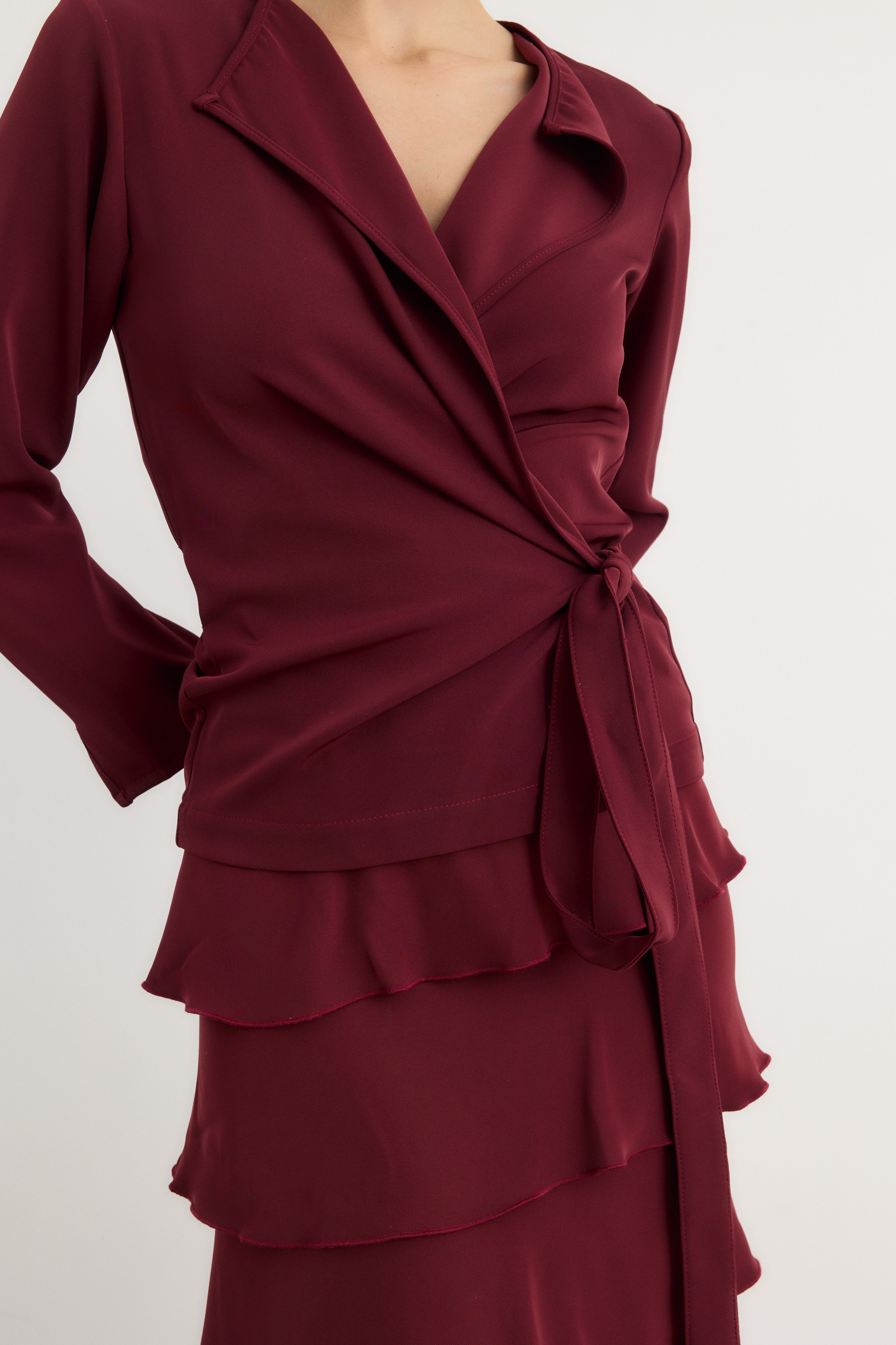 Camisa Catalina Granate