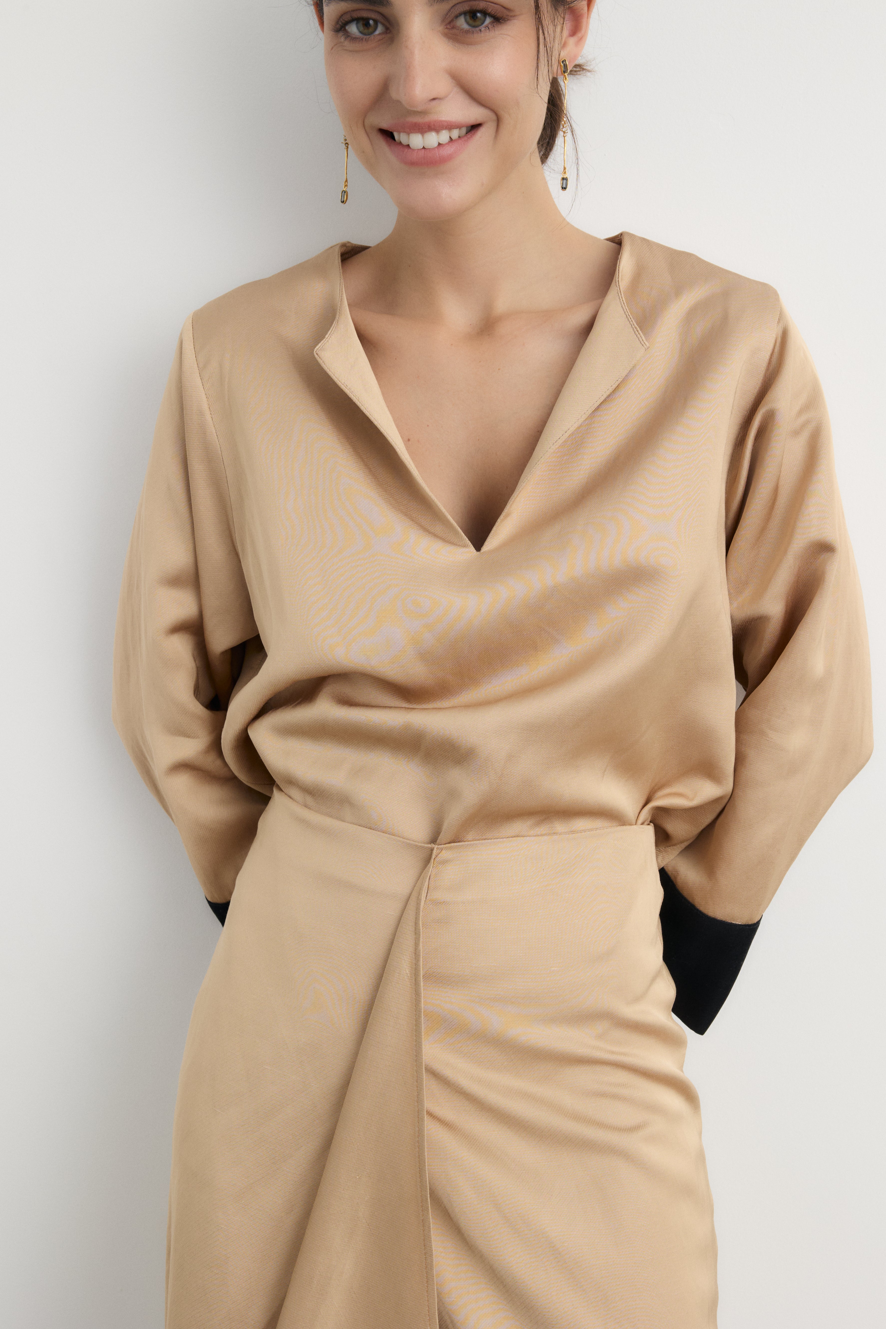 Camisa Alfonsina Beige