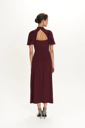 Vestido Wallis Burdeos