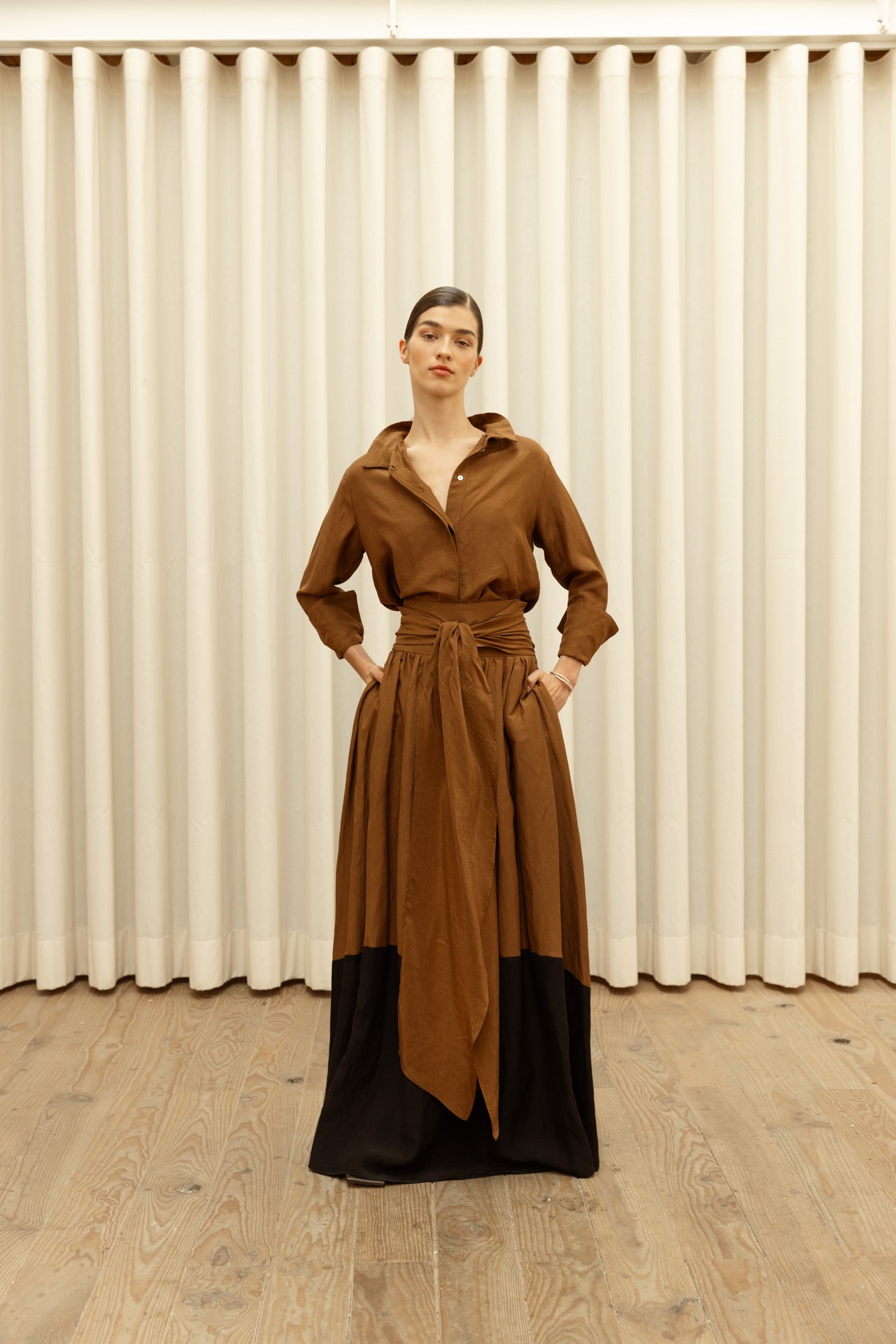 Blusa Bessette Chocolate