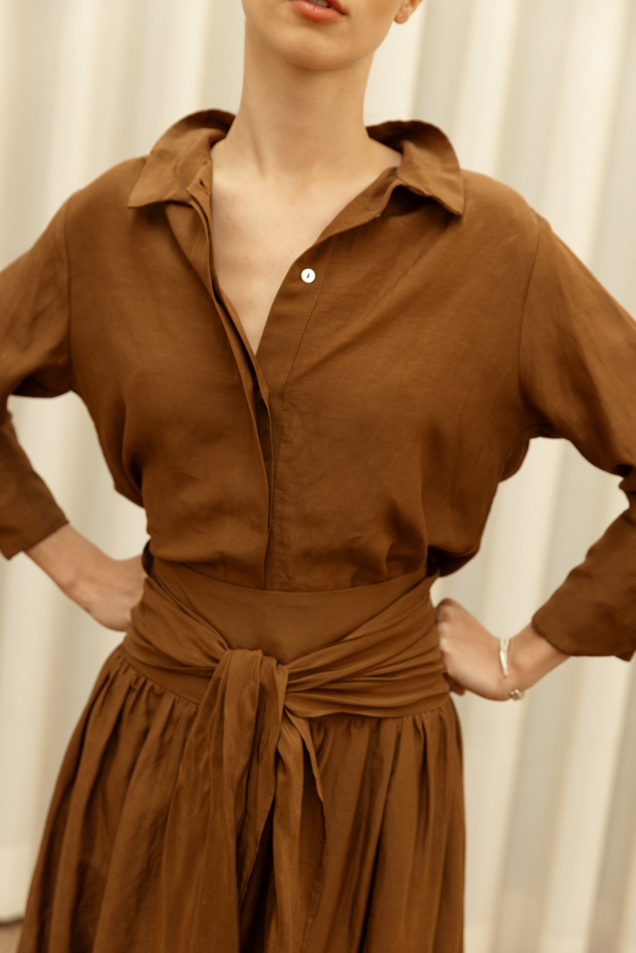 Blusa Bessette Chocolate